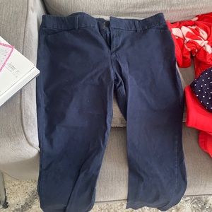 Old Navy petite pixie work pants (ankle)